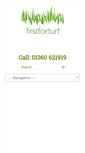 Mobile Screenshot of firstforturf.com